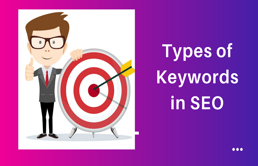 The different types of keywords in seo